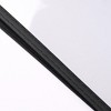 WeChef 30 Packs Restaurant Menu Covers 4.25 x 11" Double Fold 2 Pages 4 Views Black - 3 of 4