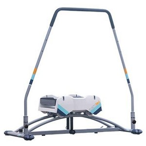 Aeroski 2.0 Ski Fitness Low Impact Workout Exercise Rowing Machine with Recoil Spring Resistance, 2 Poles, and Virtual Reality Goggles, Gray - 1 of 4