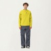 Anna-Kaci Active Men's Long Sleeve Quarter Zip Fleece Pullover with Mock Neck and Textured Waffle Knit Fabric - 3 of 4