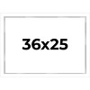PosterPalooza | Modern Shadow Box 1" Depth White Picture Frame - UV Acrylic, Backing Board, Hanging Hardware - 2 of 4