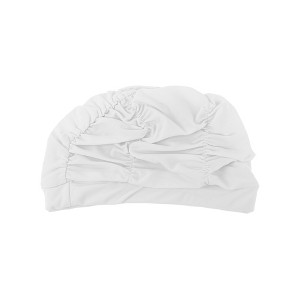 Unique Bargains Pleated Style  Swim Cap 5.91"x9.25" 1 Pc - 1 of 4
