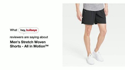 All in Motion Men's Stretch Woven Shorts 7 -, Bright Yellow, Small :  : Clothing, Shoes & Accessories