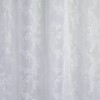 Design Imports Lace Shower Curtain - White Flower Blossom - 4 of 4