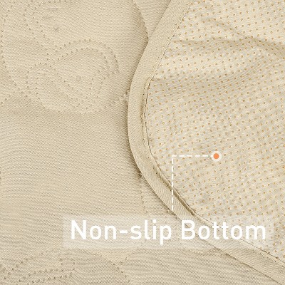 Latte Waterproof Non-Slip Pet Couch Cover Blanket