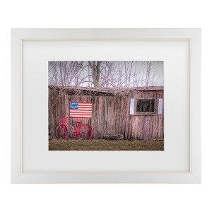 Trademark Fine Art - Leslie Montgomery Waiting For Spring Matted Framed Art - 1 of 4