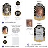 Big Dot of Happiness Adult 100th Birthday - Gold - Birthday Party Vertical Photo Garland 35 Pieces - 3 of 4