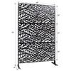 PAGED Leaf-Shaped Fence Privacy Screen for Deck Balcony Patio, Outdoor Privacy Screen Freestanding for Outside Lawn Garden, Patio Privacy Screen - 2 of 4