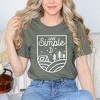Simply Sage Market Women's Mountains Live Simply Tent Short Sleeve Graphic Tee - 2 of 3