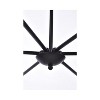 Elegant Lighting Cohen 36 inch pendant in black - 3 of 4