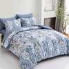 BAGOKIE Boho Paisley 7 Pieces Bed in a Bag Comforter Set - 2 of 4