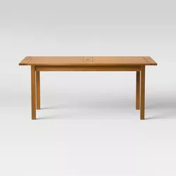 Kaufmann Rectangle Wood Patio Dining Table - Natural - Project 62™