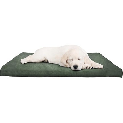 PETMAKERWater-Resistant Dog Bed - Orthopedic Dog Bed with Removable Washable Cover, Pet Mattress - Puppy Essentials (Green)