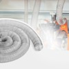 VEVOR Dust Collection Hose, 4'' x 20', Thickened PVC Material Puncture-Resistant Flexible Clear Hose with Carbon Steel Wire Coil - 2 of 4