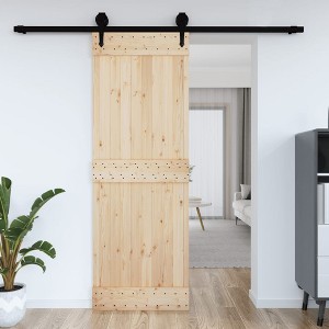 VidaXL Door NARVIK 31.5"x82.7" Solid Wood Pine - 1 of 4