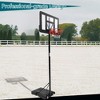 Basketball Hoop, Portable Outdoor 5.2-10FT Height Adjustable Goal with 44" Backboard & Wheels for Youth Adults - 3 of 4