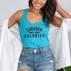 Simply Sage Market Women's Excuses Don't Burn Calories Racerback Tank - 2 of 3