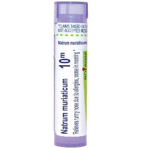 Natrum Muriaticum 10M by Boiron Homeopathic Single Medicine For Allergy  -  80 Pellet - 1 of 4