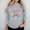 Simply Sage Market Women's Graphic Sweatshirt Groovy Easter Bunny - 2 of 4