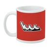 Kingsborough Community College Secondary Logo Ceramic Coffee Mug Novelty Gift Mugs for Coffee Tea and Hot Drinks 11oz White - 3 of 4