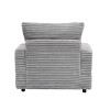 NicBex Modern Corduroy Accent Chair, Living Room Chairs with Ottoman Set, Lounge Chair with Cup Holder Modular Single Sofa for Living Room, Office - 2 of 4
