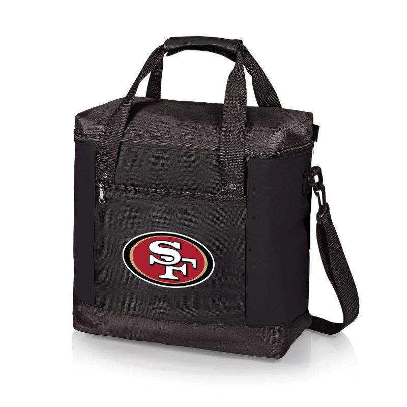 NFL San Francisco 49ers Montero Cooler Tote Bag - Black, 1 of 7