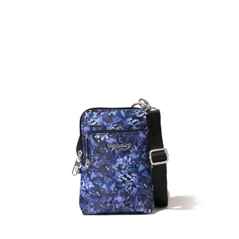 Baggallini Women's Securtex® Anti-theft Activity Small Crossbody Bag -  Midnight Blossom : Target