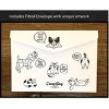Funny Father's Day Cards Hilarious Assorted Cards for Dad With Envelopes - Crazy Dog Card - 4 of 4
