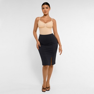 Feelingirl Women's Seamless Tummy Control Brief Shapewear Bodysuit