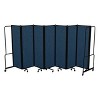 Hampden Furnishings Otis Collection Portable 7 Panel Room Divider - 3 of 4