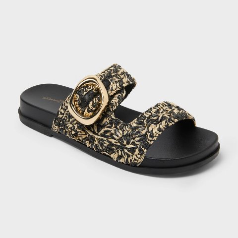 Женские сандалии Universal Thread Women’s Stasie Sandals with Memory Foam Insole - Universal Thread™ Onyx 7.5