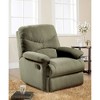 Microfiber Motion Recliner, Comfortable Living Room Reclining Chair with Pillow-Top Arms - 2 of 4