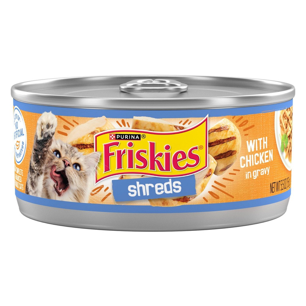 UPC 050000571987 product image for Purina Friskies Shreds Wet Cat Food with Chicken In Gravy - 5.5oz | upcitemdb.com