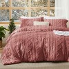 2-3 Pcs Tufted Boho Comforter Set Bed Set GentleSoft Farmhouse Shabby Chic Embroidery Bedding - 4 of 4
