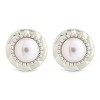 SHINE by Sterling Forever Eudora Pearl Studs - 3 of 4