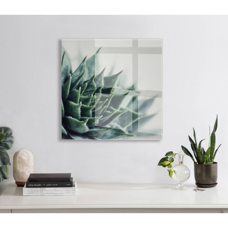 23&#34; x 23&#34; Radical Succulent by Emiko and Mark Franzen of F2 Images Floating Acrylic Unframed Wall Decor - Kate &#38; Laurel All Things Decor, 6 of 8