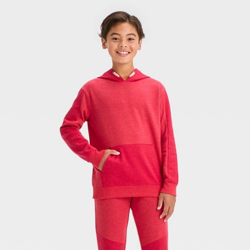 Boys' Cozy Hooded Pullover Sweatshirt - Cat & Jack™ : Target