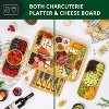 Royal Craft Wood Bamboo Cheese Board and Knife Set - 4 of 4