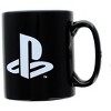Games Alliance PlayStation Logo and Icons Black Ceramic Coffee Mug - 2 of 3