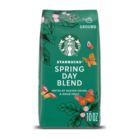 Starbucks Medium Roast Ground Coffee — Spring Day Blend — 100% Arabica ...