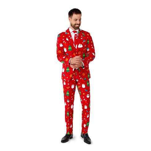 Opposuits Men's Christmas Suit - Festivity Red - Size: Us 52 : Target