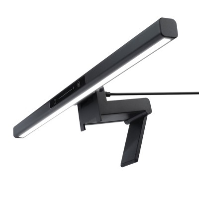 Insten PC Computer Monitor LED Light, No Glare, Touch Sensor with Slide Step-less Dimming Control, 3 Switchable Light Modes, Black, 18 Inch