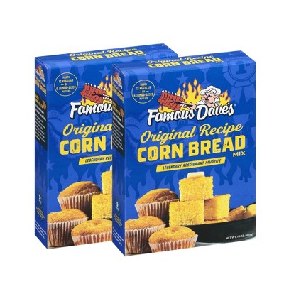 Famous Dave's Original Recipe Corn Bread Mix, 15oz (Pack of 2)