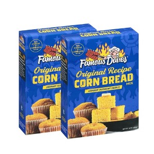 Famous Dave's Original Recipe Corn Bread Mix, 15oz (Pack of 2) - 1 of 1