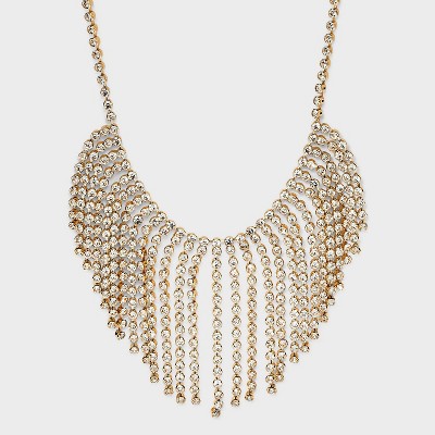 Crystal Cluster Statement Necklace - NSP80ASSSH - Sorrelli