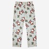 Men's Sanrio Hello Kitty Howdy Knit Pajama Pants - Gray - 2 of 3