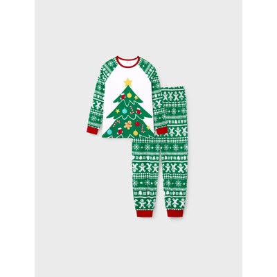 PATPAT Family Christmas Pjs Matching Sets Holiday Jammies Sleepwear Christmas Pajamas for Family Xmas Outfits with Socks