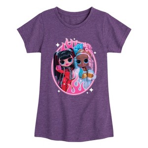 Girls' - LOL Surprise! - Sweet & Spicy Babes Fitted Short Sleeve Graphic T-Shirt - 1 of 4
