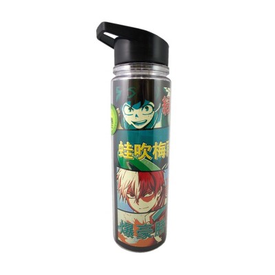 My Hero Academia Shoto Todoroki 16oz Glass Water Bottle