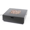 GDFStudio Jasmine Outdoor 50,000 BTU Square Iron Fire Pit Table - 4 of 4
