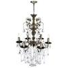 CWI Lighting Brass 6 Light Up Chandelier With Antique Brass Finish - 2 of 4